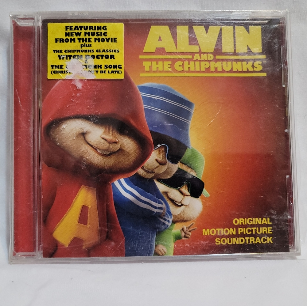 NEW sealed 2007 Alvin and the Chipmunks original motion picture soundtrack CD